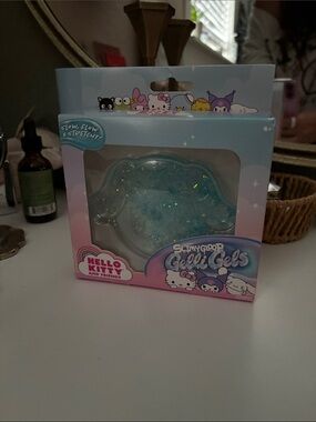 Hello Kitty Blue Glitter Cloud Gelli Gel Toy